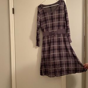 torrid plus size flannel sweater dress